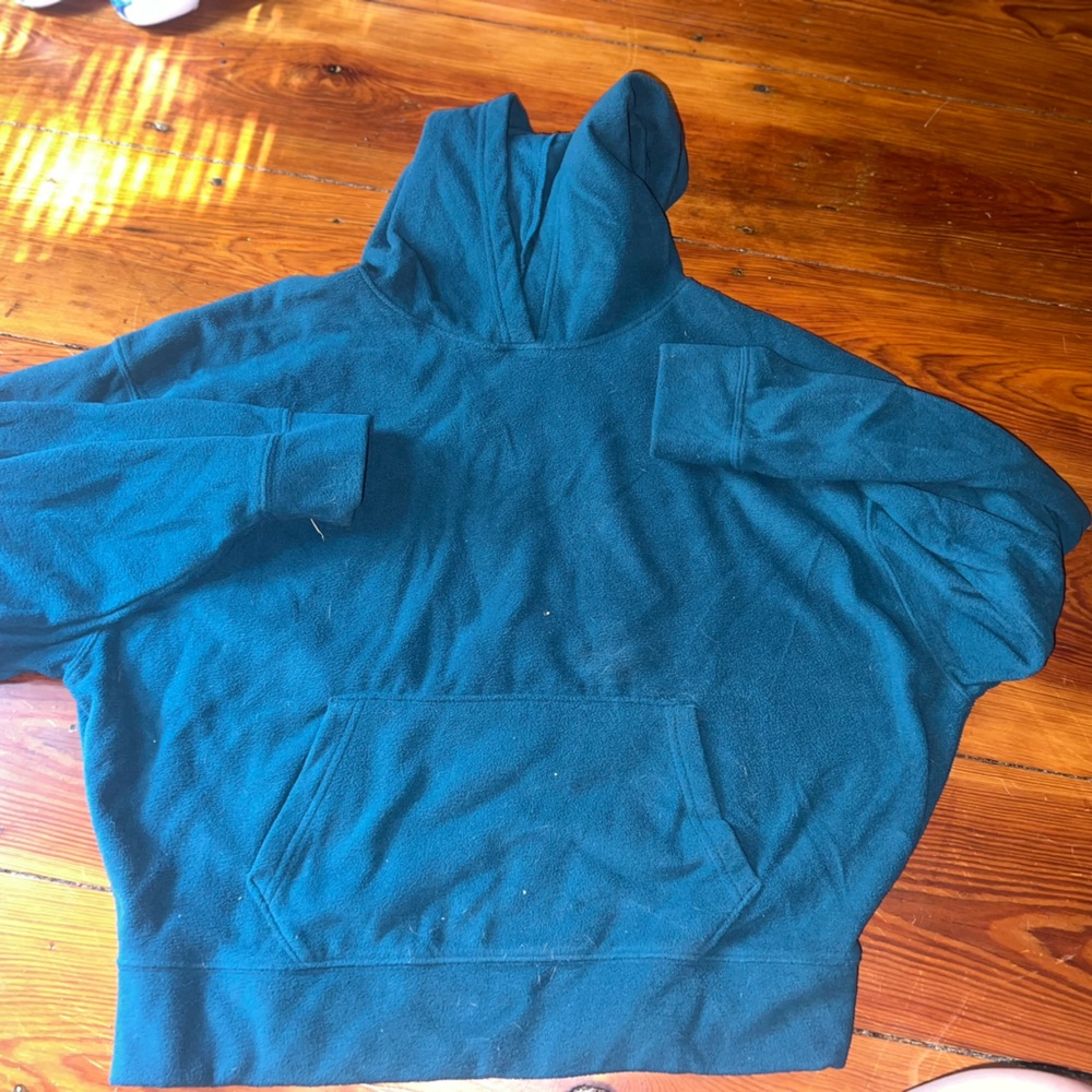 PINK Victoria's Secret Teal Sleep Hoodie